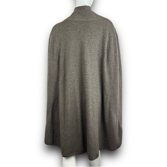 NWOT RAFFI Oversized Asymmetrical Cocoon Cashmere Cardigan Sweater Lagenlook - Picture 6 of 10